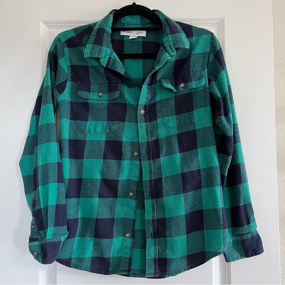 Old Navy Boy’s Flannel Shirt with Built in Flex